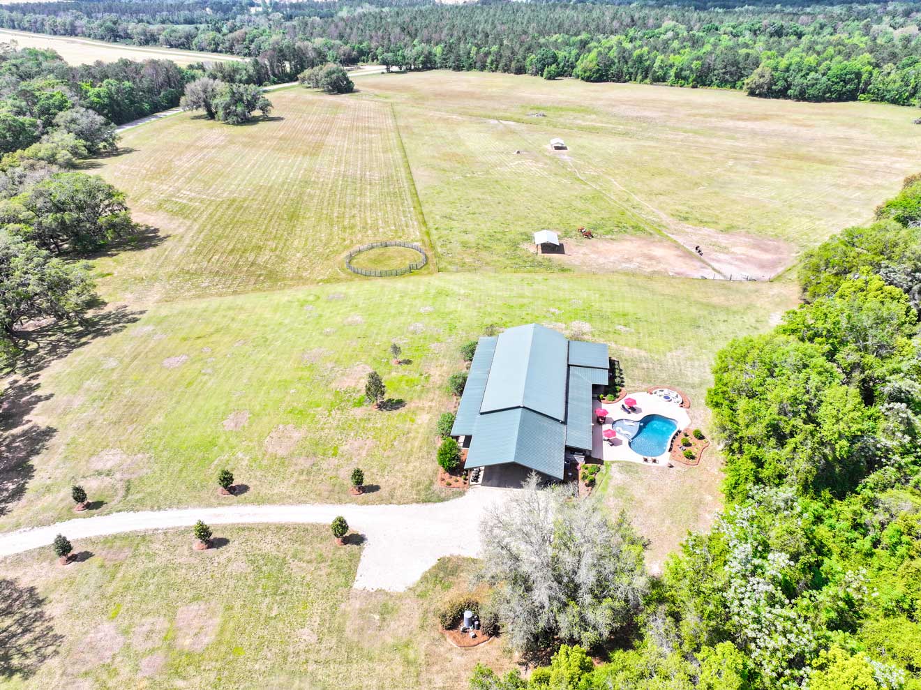 Front exterior of 3200 Hickory Head Road in Quitman, Georgia