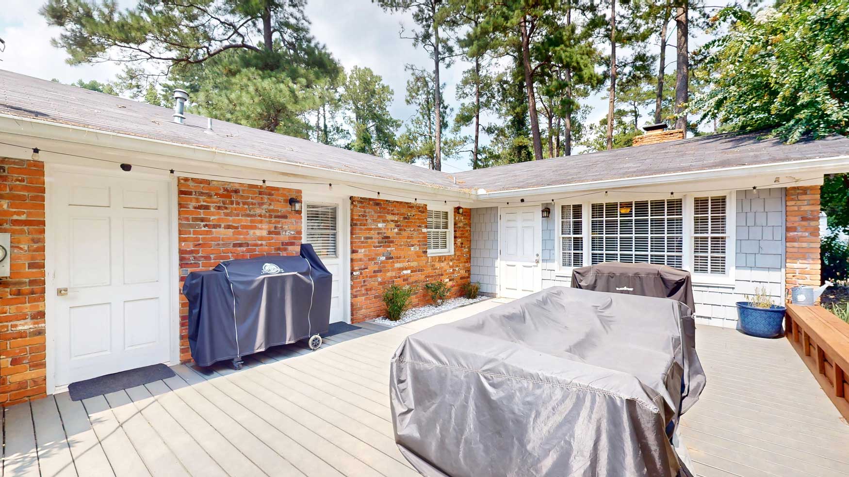 Back patio at 336 Buchannan Street SE
