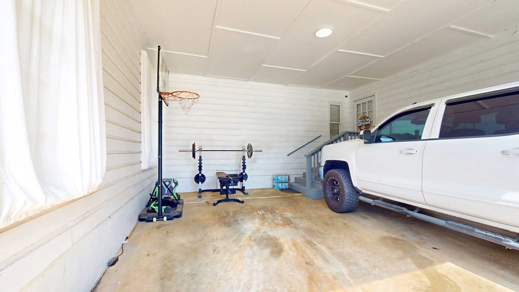 Covered parking and garage area at 336 Buchannan Street SE