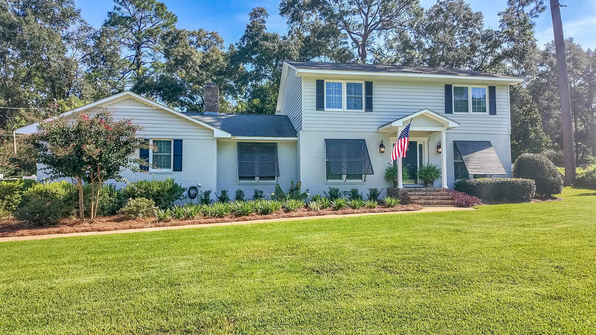 Front exterior of 18 Hunters Glen Drive in Thomasville, Georgia